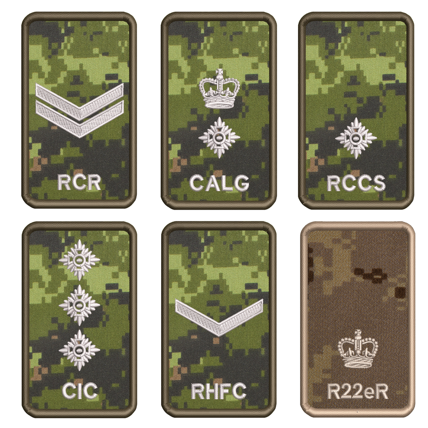 All Rank Patches